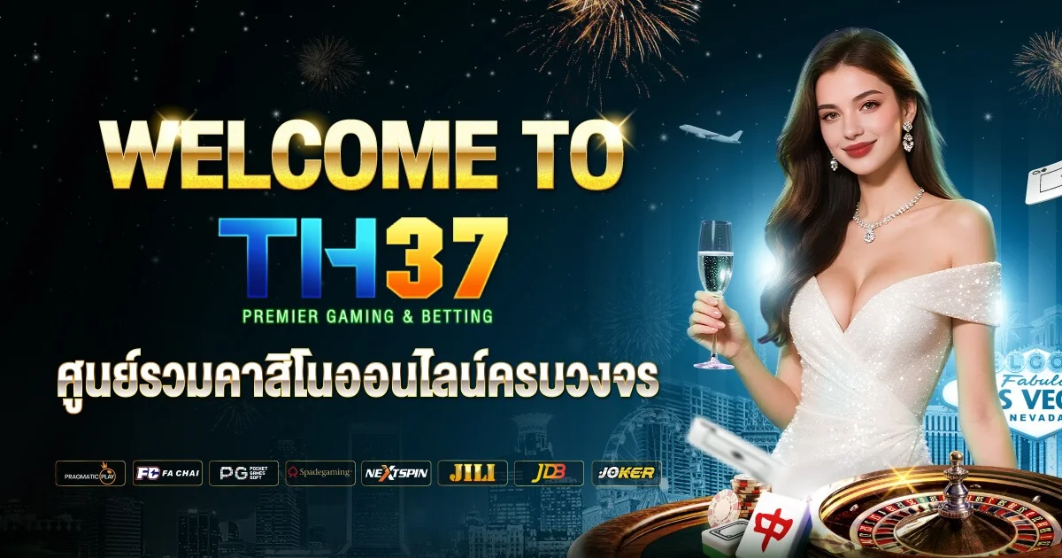 แบนเนอร์หน้าแรก TH37 เว็บสล็อตและคาสิโนออนไลน์ครบวงจร